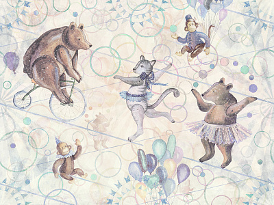 Фотообои CIRCUS 3, FAUNA, Factura Фотообои CIRCUS 3, FAUNA, Factura